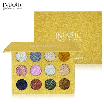 IMAGIC 12 Color Glitter Injections Pressed Glitters Single Eyeshadow Diamond Rainbow Make Up Cosmetic Eye shadow Magnet Palette
IMAGIC 12 Color Glitter Injections Pressed Glitters Single Eyeshadow Diamond Rainbow Make Up Cosmetic Eye shadow Magnet Palette