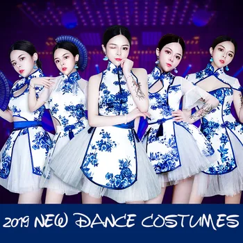 Jazz Dance Costumes Women Nightclub Dj Ds Rave Clothes Cheerleading Dancer Outfit Fashion Sexy Singer Costume Stage Wear DT979
Jazz Dance Costumes Women Nightclub Dj Ds Rave Clothes Cheerleading Dancer Outfit Fashion Sexy Singer Costume Stage Wear DT979