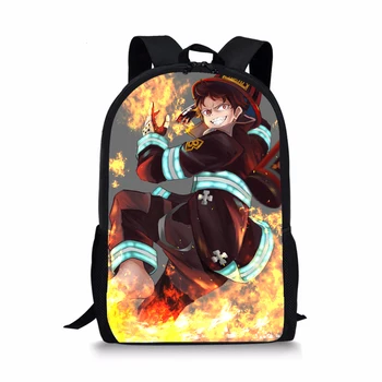 Anime Backpack Enn Enn No Shouboutai Fire Force Travel Bag School Book Bag For Teenage Girls Boys Custom Backpacks
Anime Backpack Enn Enn No Shouboutai Fire Force Travel Bag School Book Bag For Teenage Girls Boys Custom Backpacks