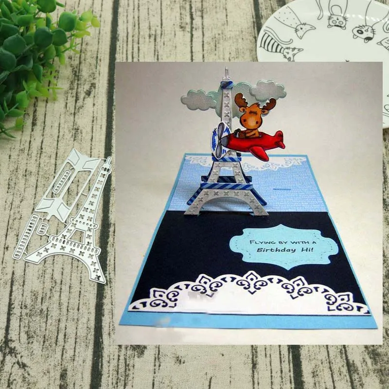 POP UP TOWER Metal Cutting Dies Stencil for DIY Scrapbooking Album Embossing Paper Cards Making Decor Crafts
POP UP TOWER Metal Cutting Dies Stencil for DIY Scrapbooking Album Embossing Paper Cards Making Decor Crafts