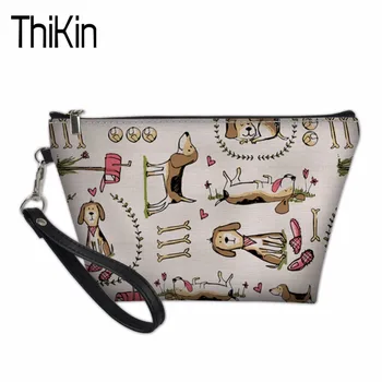 THIKIN Women Make Up Bags Cute Beagles Dog Print Cosmetic Pouch Make Up Case Organizer Toiletry Bag Kits Storage Travel Wash Bag
THIKIN Women Make Up Bags Cute Beagles Dog Print Cosmetic Pouch Make Up Case Organizer Toiletry Bag Kits Storage Travel Wash Bag