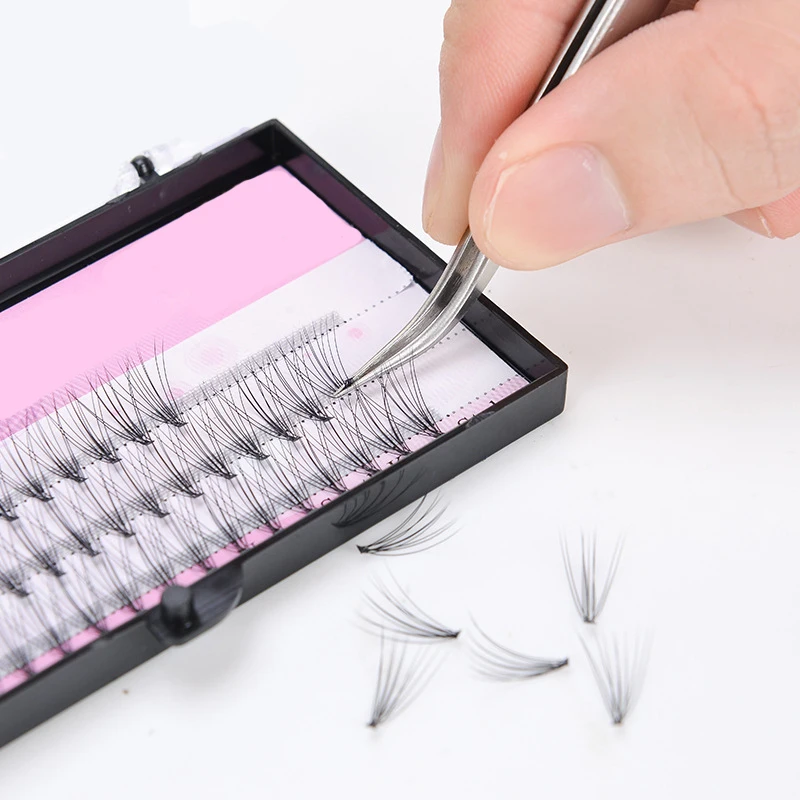 Fashion 60pcs Natural Lashes Professional Makeup Individual Eyelashes Cluster Eye Lashes Grafting Fake False Eyelashe Extensions
Fashion 60pcs Natural Lashes Professional Makeup Individual Eyelashes Cluster Eye Lashes Grafting Fake False Eyelashe Extensions