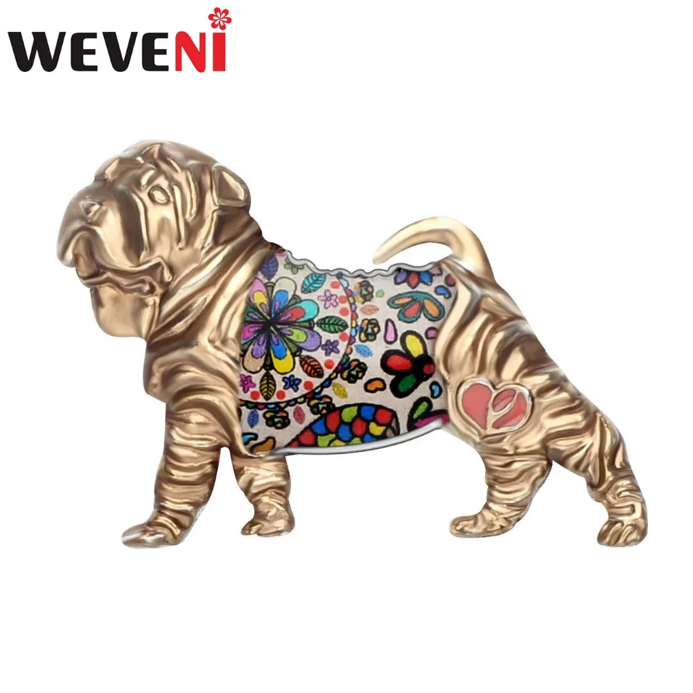 WEVENI Alloy Enamel Shar Pei Dog Brooches Clothes Scarf Pin Fashion Animal Pet Jewelry For Women Girls Gift Teens Decoration
WEVENI Alloy Enamel Shar Pei Dog Brooches Clothes Scarf Pin Fashion Animal Pet Jewelry For Women Girls Gift Teens Decoration