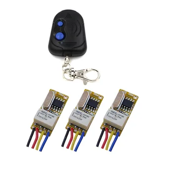 Small Remote Relay Switch 3.6V 4.8V 5V 6V 7.4V 9V 12V Wide Voltage Mini Receiver Transmitter Normally Open Close Wireless Switch
Small Remote Relay Switch 3.6V 4.8V 5V 6V 7.4V 9V 12V Wide Voltage Mini Receiver Transmitter Normally Open Close Wireless Switch