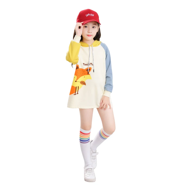 2019 Fashion Mini Patchwork Letter Children Dress Baby Casual Cotton Cartoon Kids Girls Hoodies Clothes for Spring Autumn Summer
2019 Fashion Mini Patchwork Letter Children Dress Baby Casual Cotton Cartoon Kids Girls Hoodies Clothes for Spring Autumn Summer