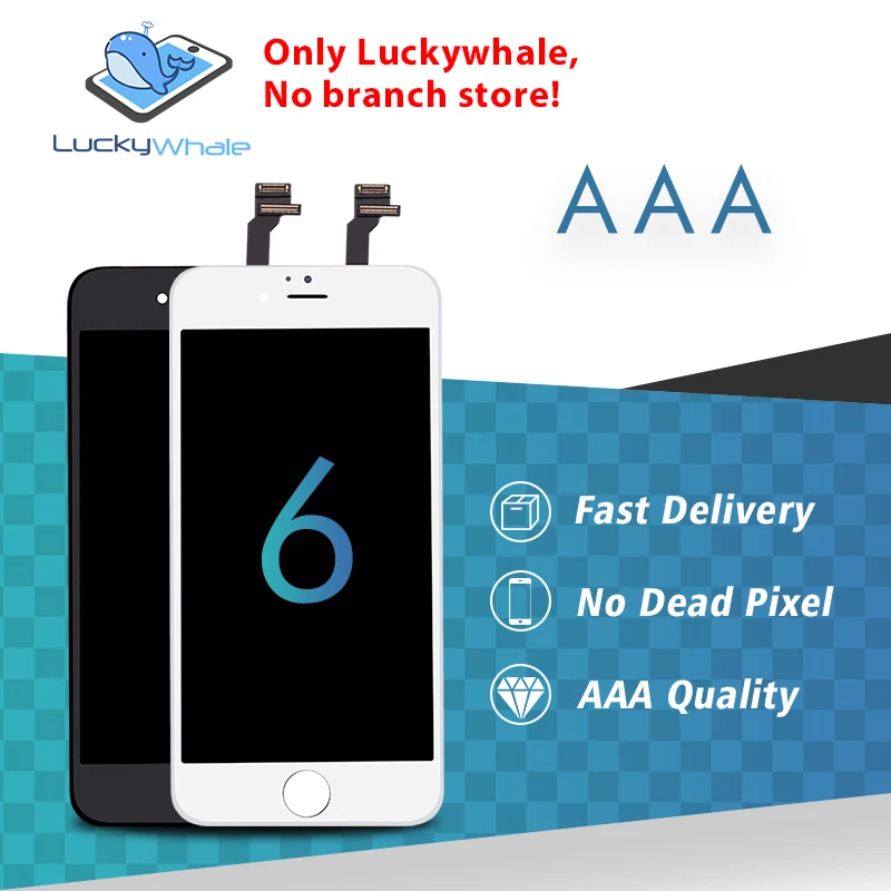 Grade AAA+++ quality LCD Display For iphone 6 lcd Display touch screen digitizer replacement assembly parts Ecran
Grade AAA+++ quality LCD Display For iphone 6 lcd Display touch screen digitizer replacement assembly parts Ecran