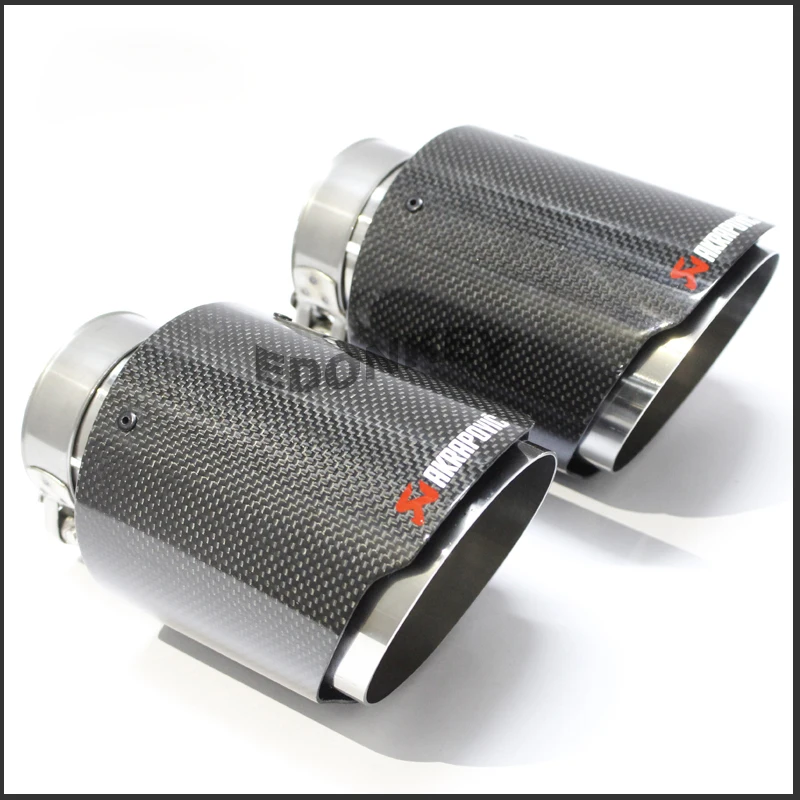 1X New Model 1pcs Multi Size Top Quality Akrapovic Car Glossy Carbon Fiber Exhaust Tip
1X New Model 1pcs Multi Size Top Quality Akrapovic Car Glossy Carbon Fiber Exhaust Tip