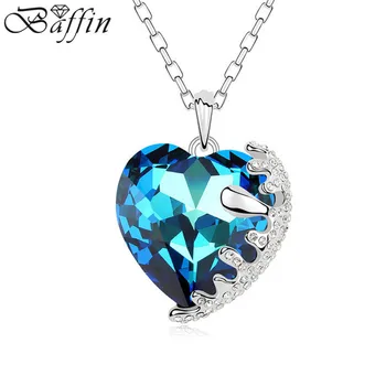 BAFFIN Crystal Heart Pendant Maxi Necklace For Women Wedding Party Accessories Gift Fashion Jewelry Made With Swarovski Elements
BAFFIN Crystal Heart Pendant Maxi Necklace For Women Wedding Party Accessories Gift Fashion Jewelry Made With Swarovski Elements