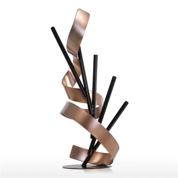52cm Straight Line and Ribbon Modern Sculpture Metal Sculpture Iron Abstract Sculpture Home Decor R2081
52cm Straight Line and Ribbon Modern Sculpture Metal Sculpture Iron Abstract Sculpture Home Decor R2081