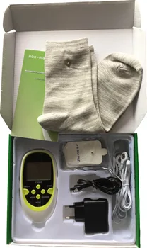 2 channel output TENS Massager Electrical Stimulation For Physical Therapy With Conductive Massage Socks & 8 Electrodes pads
2 channel output TENS Massager Electrical Stimulation For Physical Therapy With Conductive Massage Socks & 8 Electrodes pads