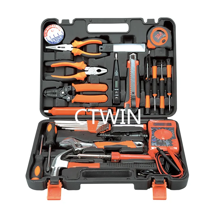 Manufacturers Selling 82 PCS Electrician Section Metal Toolbox Household Hardware Hand Tools Combination Suit Maintenance Tools
Manufacturers Selling 82 PCS Electrician Section Metal Toolbox Household Hardware Hand Tools Combination Suit Maintenance Tools