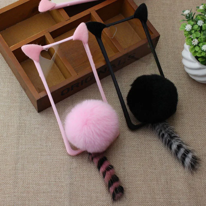 JiBan Phone Cases for iPhone X 5se plus Soft Artificial Fur Plush Cat fur Ear Tail Phone Case For Apple iPhone 6s/7/8 plus 5.5"
JiBan Phone Cases for iPhone X 5se plus Soft Artificial Fur Plush Cat fur Ear Tail Phone Case For Apple iPhone 6s/7/8 plus 5.5"