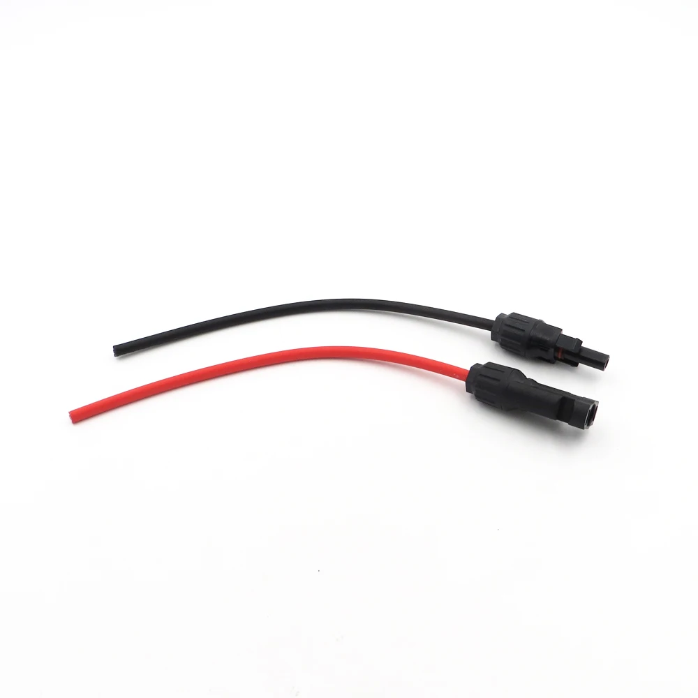 Solar PV Cable Copper Wire 1 pair 0.2M 6/4/2.5mm2 10/12/14 AWG MC4 Solar Cable Connector With MC4 Connector Extension Cable
Solar PV Cable Copper Wire 1 pair 0.2M 6/4/2.5mm2 10/12/14 AWG MC4 Solar Cable Connector With MC4 Connector Extension Cable