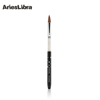 AriesLibra 5pcs/set 8# Black 100% Kolinsky Sable Brush Professional Kolinsky Sable Acrylic Nail Brush For Acrylic Brush
AriesLibra 5pcs/set 8# Black 100% Kolinsky Sable Brush Professional Kolinsky Sable Acrylic Nail Brush For Acrylic Brush
