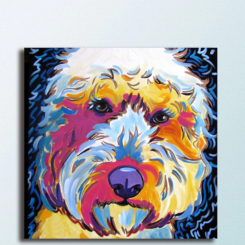 Fashion Oil Painting Labradoodle Decoration Paiting Home Decor On Canvas Modern Wall Art Canvas Print Poster Canvas Painting
Fashion Oil Painting Labradoodle Decoration Paiting Home Decor On Canvas Modern Wall Art Canvas Print Poster Canvas Painting