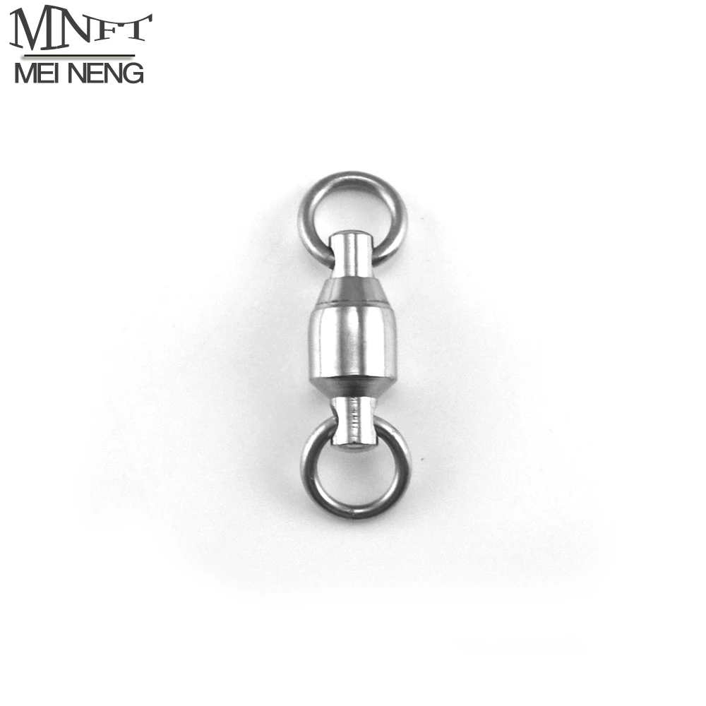 MNFT 10Pcs Heavy Duty Ball Bearing Fishing Rolling Swivel Size 0-6# Stainless Steel Connector Swivels Solid Rings 10kg-70kg
MNFT 10Pcs Heavy Duty Ball Bearing Fishing Rolling Swivel Size 0-6# Stainless Steel Connector Swivels Solid Rings 10kg-70kg