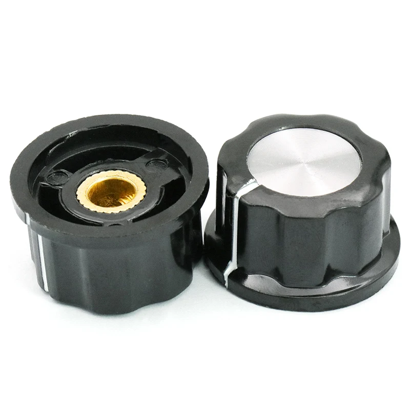 10PCS 16mm Rotary Control Turning Knob for Hole 6mm Dia. Shaft Potentiometer 360 Degree 100% New Origin
10PCS 16mm Rotary Control Turning Knob for Hole 6mm Dia. Shaft Potentiometer 360 Degree 100% New Origin