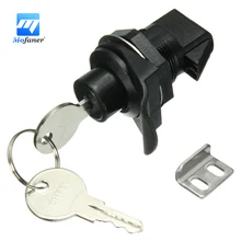 Push Button Latch Plastic Key Motorcycle Boat Glove Box