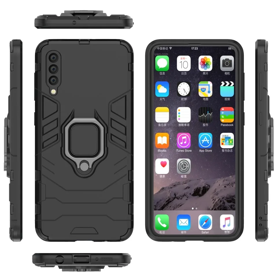 Ring Case For Samsung Galaxy A50 A30 A20 M10 M20 M30 Cover Case For Samsung S10 S9 S8 Lite Plus J4 J6 Prime A7 A8 A9 Plus 2018 (10)