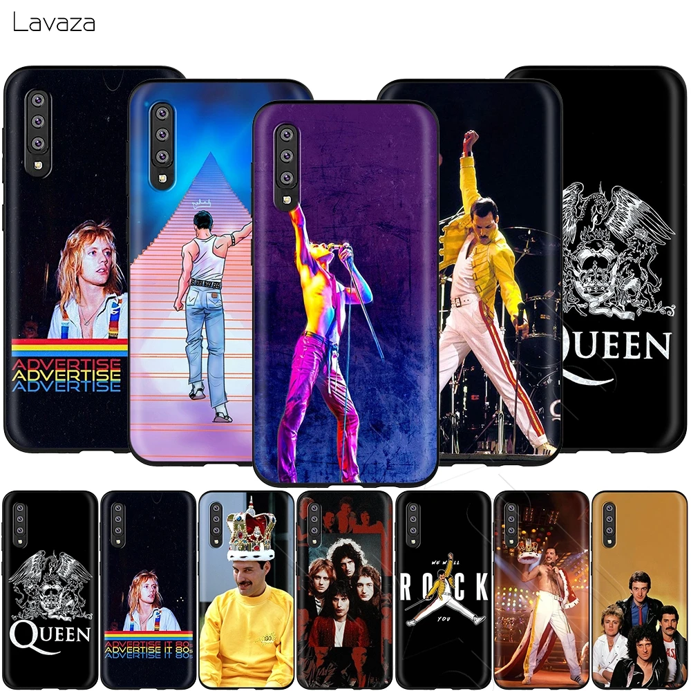 Lavaza Freddie Mercury Queen Band Case for Samsung Galaxy Note 10 Plus A10 A30 A40 A50 A70 M20 A20 A20S A10S A30S A50S