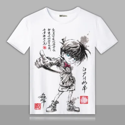 Free shipping Anime Detective Conan Cosplay Summer T-shirt Short Sleeve Print Student Campus Men and Women T-shirt
Free shipping Anime Detective Conan Cosplay Summer T-shirt Short Sleeve Print Student Campus Men and Women T-shirt