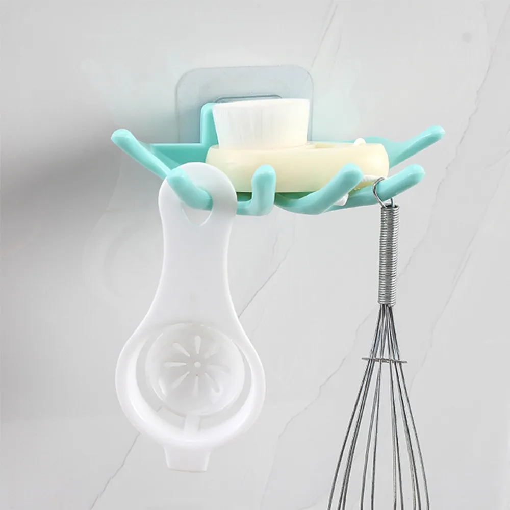 Wall Mounted Strong Sucker Soap Draining Holder Storage Holders With Storage Hook Bathroom Kitchen Accessories
Wall Mounted Strong Sucker Soap Draining Holder Storage Holders With Storage Hook Bathroom Kitchen Accessories