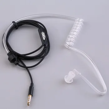 Hot New Single Stereo Secret Service Air Tube 3.5mm Anti Radiation Mobile Phone Earphone With Air Pipe KY-011
Hot New Single Stereo Secret Service Air Tube 3.5mm Anti Radiation Mobile Phone Earphone With Air Pipe KY-011