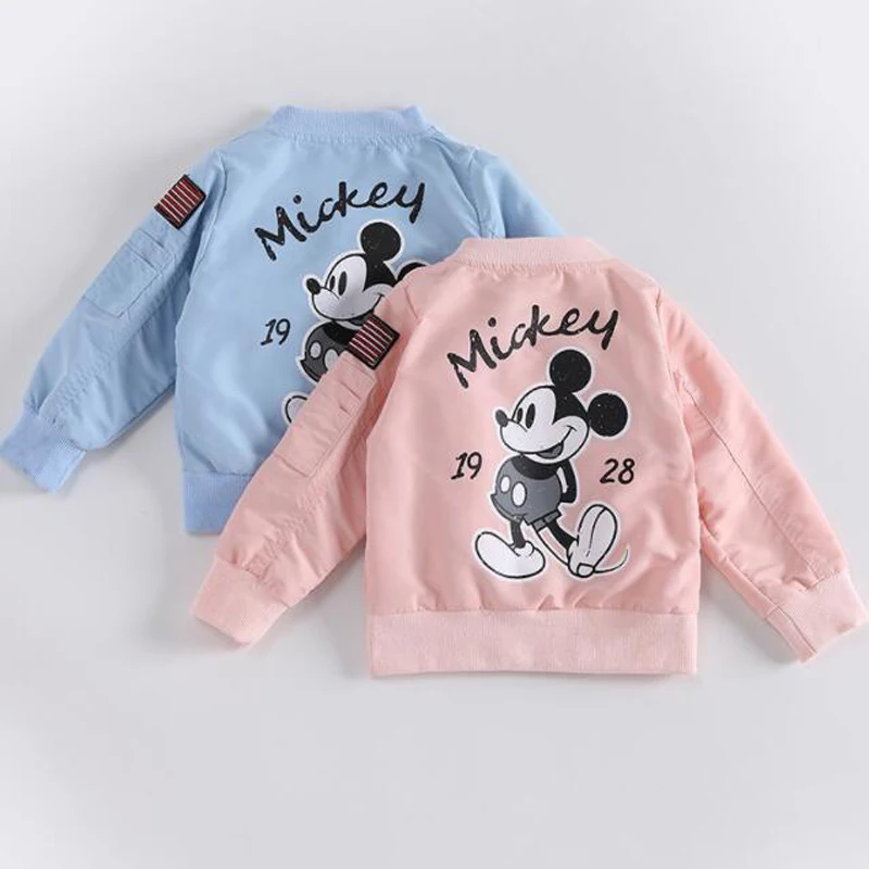 Boys Girls Mickey Pattern Jacket Baby Boys Jackets Coats Toddler 1-6Y Kids Jacket Outwear Baseball Windproof Children Clothes
Boys Girls Mickey Pattern Jacket Baby Boys Jackets Coats Toddler 1-6Y Kids Jacket Outwear Baseball Windproof Children Clothes