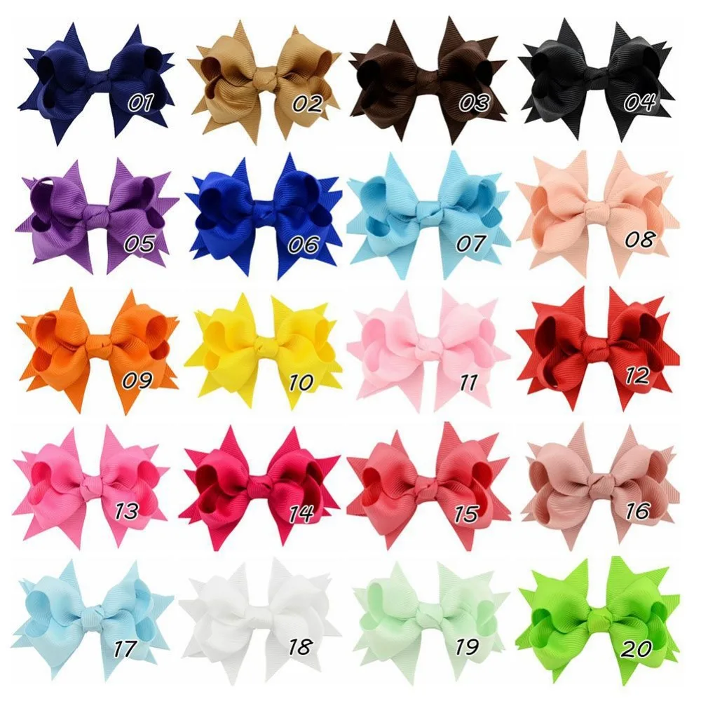 MengNa 3.2" Handmade Kids Solid Hair Bows With Clips Girls Solid Grosgrain Ribbon Hair Bow Kids Boutuique Hair Accessories
MengNa 3.2" Handmade Kids Solid Hair Bows With Clips Girls Solid Grosgrain Ribbon Hair Bow Kids Boutuique Hair Accessories