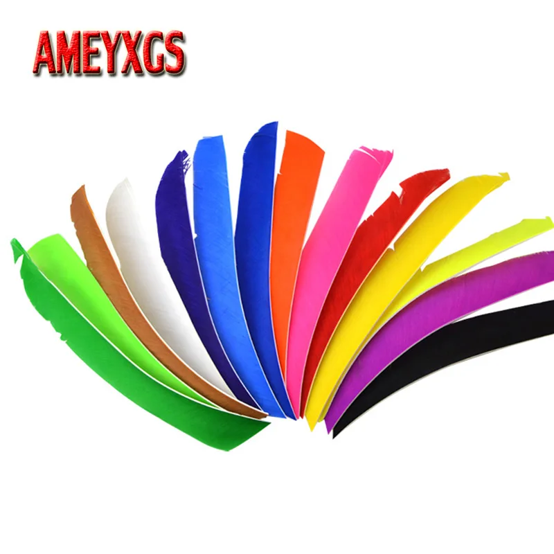 50pcs Archery Turkey Feather Irregular Natural Arrow Feathers Full Length Fletching Left Wing Bow And Arrow Shooting Accessories
50pcs Archery Turkey Feather Irregular Natural Arrow Feathers Full Length Fletching Left Wing Bow And Arrow Shooting Accessories