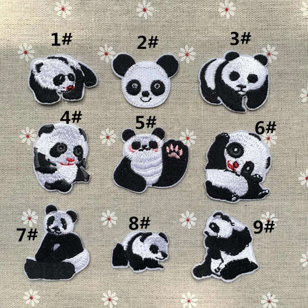 10PCS Cheap Panda Iron On Patch for Clothing Applique for Jeans DIY Accessories Cute Cheap Cute Animal Patches
10PCS Cheap Panda Iron On Patch for Clothing Applique for Jeans DIY Accessories Cute Cheap Cute Animal Patches