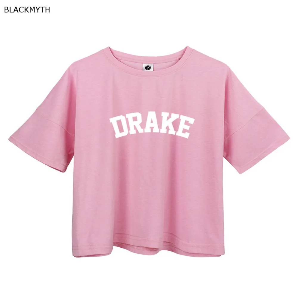BLACKMYTH Women Fashion Girl DRAKE Print White T Shirt Drop Shoulder Short T-shirt
BLACKMYTH Women Fashion Girl DRAKE Print White T Shirt Drop Shoulder Short T-shirt