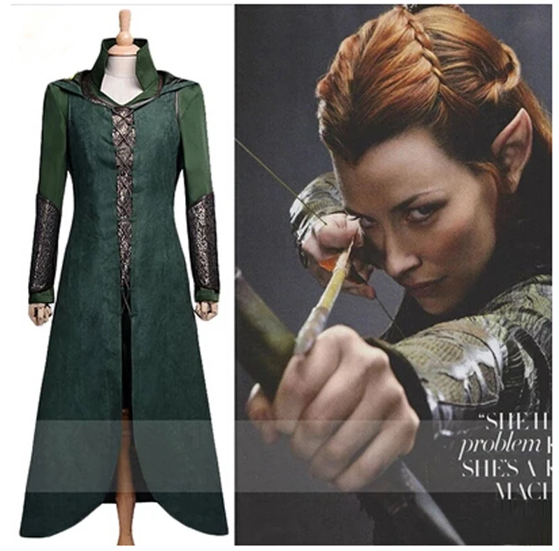 The Hobbit Tauriel Silvan Elves cosplay costume Movie costume for women fancy dress
The Hobbit Tauriel Silvan Elves cosplay costume Movie costume for women fancy dress