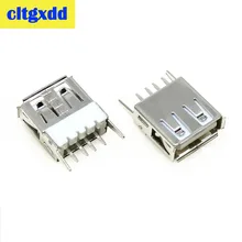 cltgxdd 10Pcs/Lot USB Port 2.0 Type A Female 4 Pin Charge Plug Right angle 180 Crimping Charge Plug Socket Jack Connector
cltgxdd 10Pcs/Lot USB Port 2.0 Type A Female 4 Pin Charge Plug Right angle 180 Crimping Charge Plug Socket Jack Connector