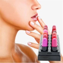 Baru 12 Pcs/box Abadi Lipstik Matte Tahan Air Pelembab Bibir Lip Gloss Di Saham 12 Warna Opsional(China)