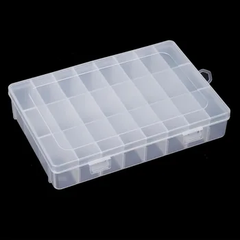 Practical 24 Compartment Adjustable Plastic Storage Box Case Bead Rings Jewelry Storage Organizer Jewelry Casket -FT
Practical 24 Compartment Adjustable Plastic Storage Box Case Bead Rings Jewelry Storage Organizer Jewelry Casket -FT