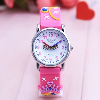 2018 willis children girls silicone strap quartz watches lovely 3D crown princess cartoon second Pointer wristwatches kids gifts
2018 willis children girls silicone strap quartz watches lovely 3D crown princess cartoon second Pointer wristwatches kids gifts