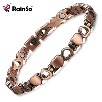 Rainso Copper Bracelets Magnetic 2019 Fashion Woman Bracelets Popular Healthy Jewelry for Women Hot Sale Drop-ship OCB-082
Rainso Copper Bracelets Magnetic 2019 Fashion Woman Bracelets Popular Healthy Jewelry for Women Hot Sale Drop-ship OCB-082