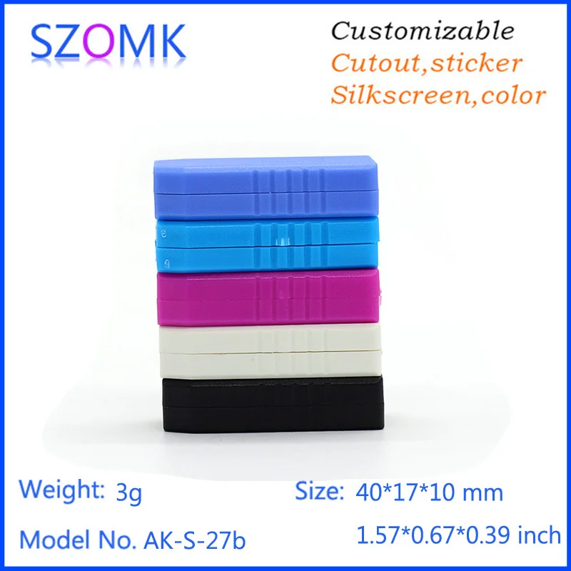 small usb plastic enclosure usb stick shell box junction box plastic housing pcb plastic box for electronics project USB small enclosure (39).jpg