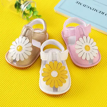 Newborn Baby Girl Flower Summer Soft Sole Sneakers Sandal Shoes Kids Toddler Infantil Anti-slip Prewalker Mocassins Sandals
Newborn Baby Girl Flower Summer Soft Sole Sneakers Sandal Shoes Kids Toddler Infantil Anti-slip Prewalker Mocassins Sandals