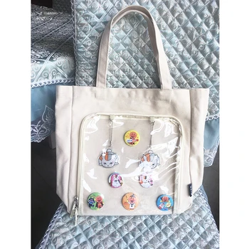 Japanese ita bag canvas Cute shoulder bag Women Handbag Cosplay anime girl messenger bag for Teenager girls Designer animation
Japanese ita bag canvas Cute shoulder bag Women Handbag Cosplay anime girl messenger bag for Teenager girls Designer animation