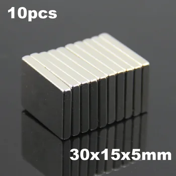 10pcs Super Powerful Strong Rare Earth Block NdFeB Magnet Neodymium N35 Magnets F30*15*5mm- Free Shipping
10pcs Super Powerful Strong Rare Earth Block NdFeB Magnet Neodymium N35 Magnets F30*15*5mm- Free Shipping