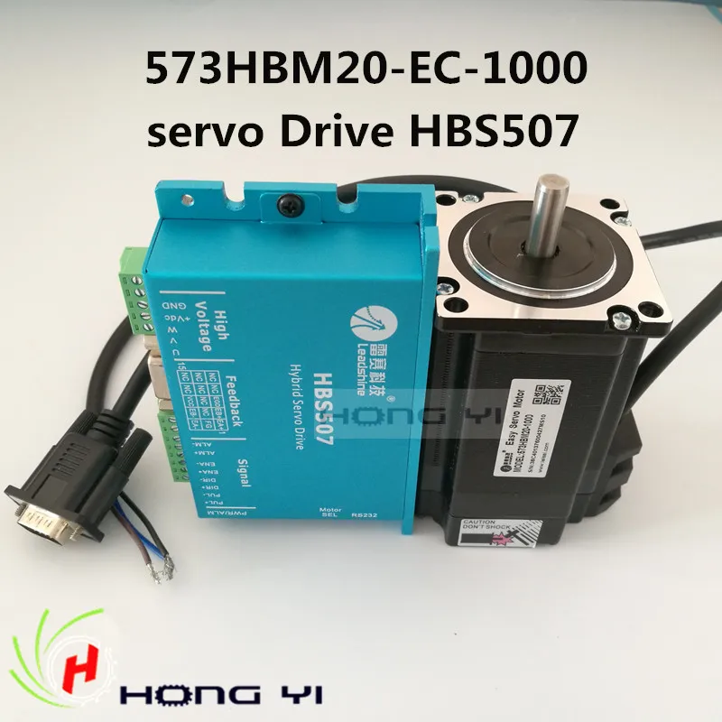 Leadshine Closed Loop servo Drive HBS507 is 3-phase servo motor 573HBM20-EC-1000 with 1000 line encoder HBS57 new version
Leadshine Closed Loop servo Drive HBS507 is 3-phase servo motor 573HBM20-EC-1000 with 1000 line encoder HBS57 new version