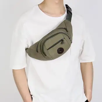 Casual Shoulder Bag Messenger Men Running Waist Fanny Belt Packs Outdoor Sports Canvas Crossbody Chest Bags Phone Money Pouch
Casual Shoulder Bag Messenger Men Running Waist Fanny Belt Packs Outdoor Sports Canvas Crossbody Chest Bags Phone Money Pouch