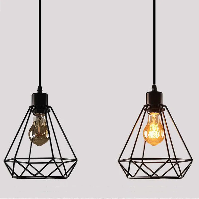 North Eupore Simple Diamond Suspension Pendant Lamp (5)