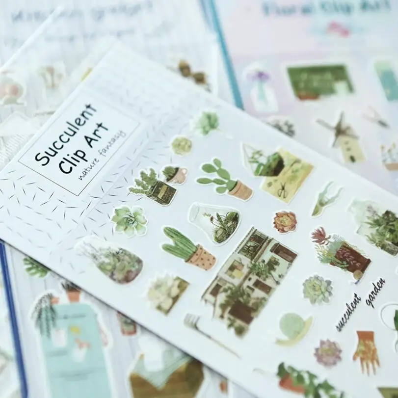 2 pcs/lot Life Series Cartoon PVC Sticker Cute Cactus Plants DIY Kawaii Diary Scrapbooking Decor Sealing Sticker Kids Gift
2 pcs/lot Life Series Cartoon PVC Sticker Cute Cactus Plants DIY Kawaii Diary Scrapbooking Decor Sealing Sticker Kids Gift
