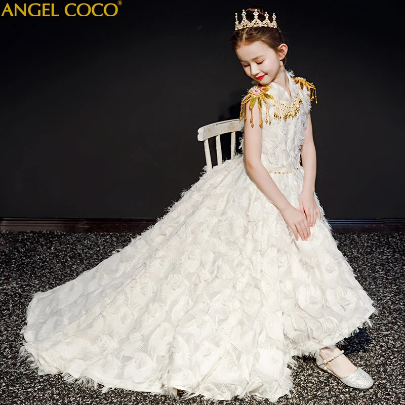 Luxury Children's beauty pageant Princess Party Girls Dress Kids Costumes For Kids Dress Ball Gown Wedding Clothes Jupe Fille
Luxury Children's beauty pageant Princess Party Girls Dress Kids Costumes For Kids Dress Ball Gown Wedding Clothes Jupe Fille