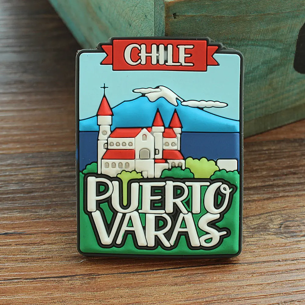 Puerto Varas, Chile Tourism Travel Souvenir 3D Rubber Fridge Magnet Worldide GIFT IDEA
Puerto Varas, Chile Tourism Travel Souvenir 3D Rubber Fridge Magnet Worldide GIFT IDEA