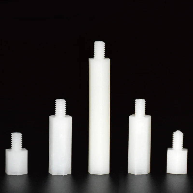 Nylon Hex Male Female Standoff Pillar Board Mount Threaded Plastic PCB Motherboard Spacer Bolt Screw Nut White M2 M2.5 M3 M4
Nylon Hex Male Female Standoff Pillar Board Mount Threaded Plastic PCB Motherboard Spacer Bolt Screw Nut White M2 M2.5 M3 M4
