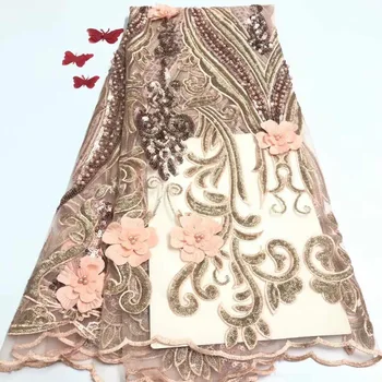 high quality french tulle lace fabric African sequins net lace glitter fabric with beads in silver and gold for wedding dress
high quality french tulle lace fabric African sequins net lace glitter fabric with beads in silver and gold for wedding dress